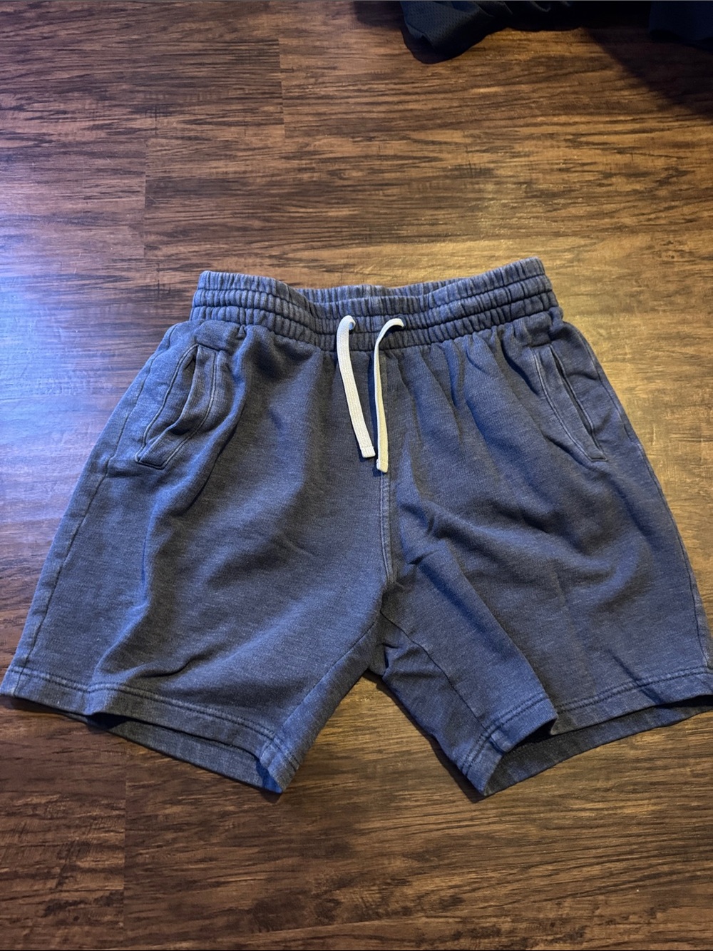 Divided Men's Navy Knit Drawstring Athletic Shorts